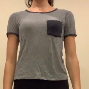 Grey pocket tee